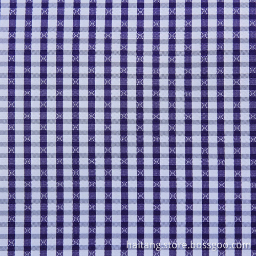 Check Bamboo fabric Plain Fabric Moisture Shirting Fabric
